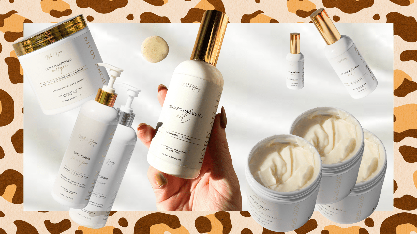 WIG HAIRCARE PRODUCTS - Born Again - Milk & Honey Wigs