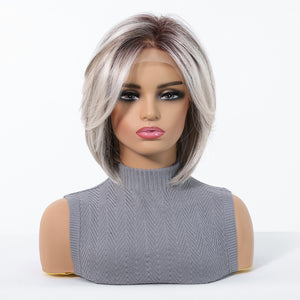 Platinum Bob 13x6 Lace Front Wig - MARKETPLACE