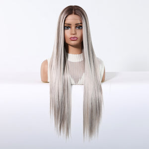 Mixed Platinum 13x6 Lace Front Wig - MARKETPLACE