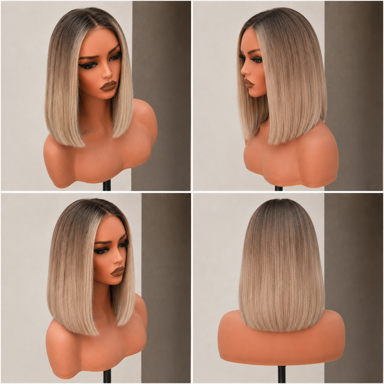 LILLIAN 14 INCH - Blonde - Human Hair Wig
