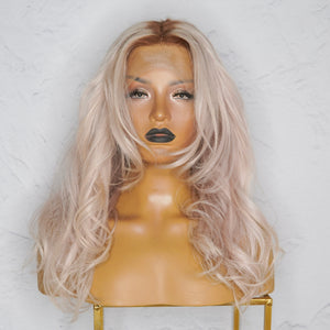 PAM Blonde Human Hair 13x4 Lace Front Wig