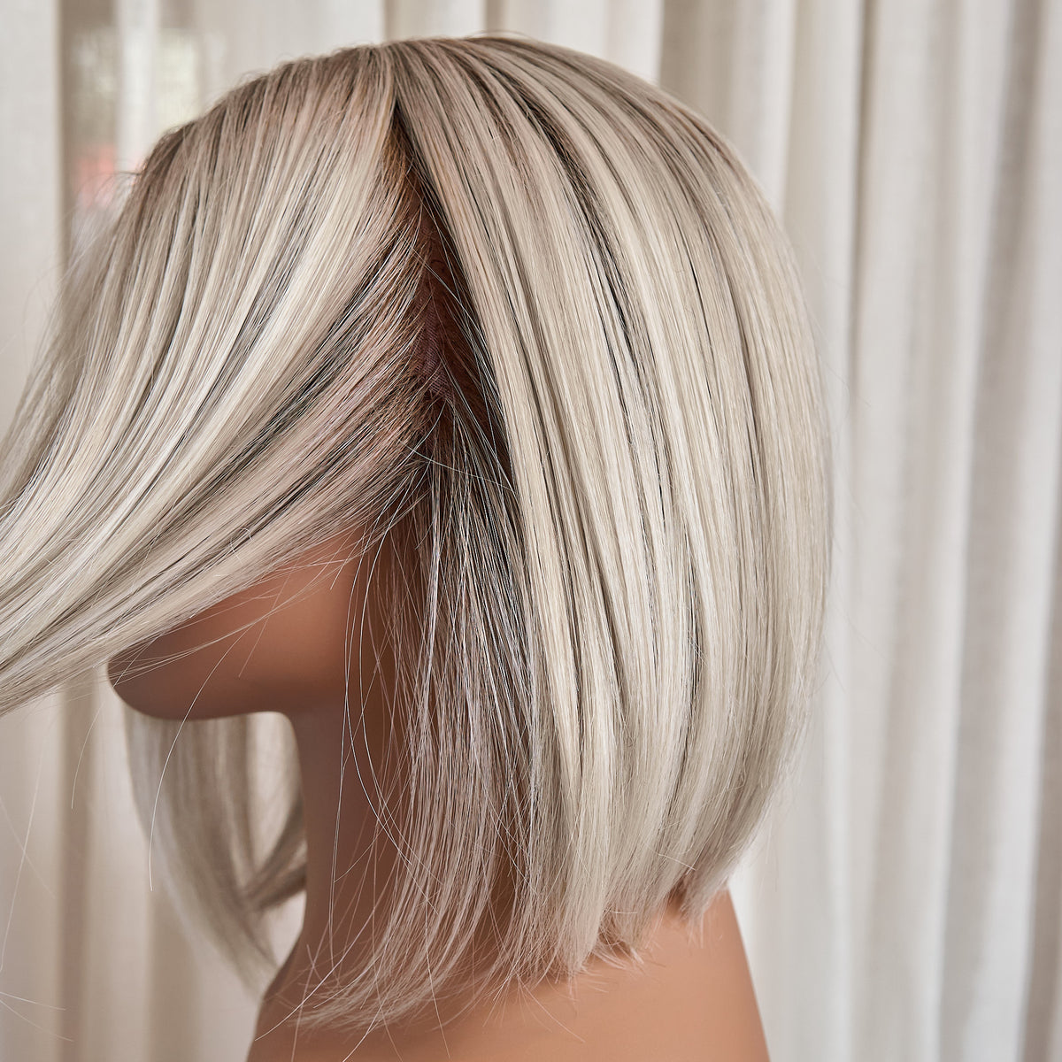 Genesis Hand Tied™ 10" Bob - Soft Linen Blonde