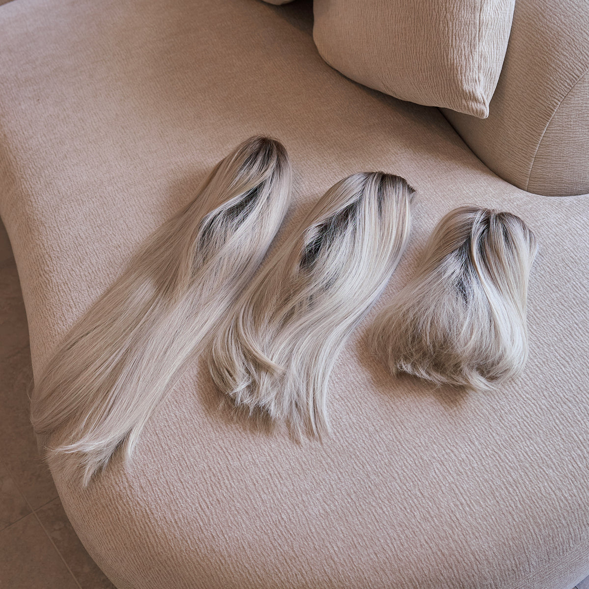 Genesis Hand Tied™ 22" Wig - Soft Linen Blonde