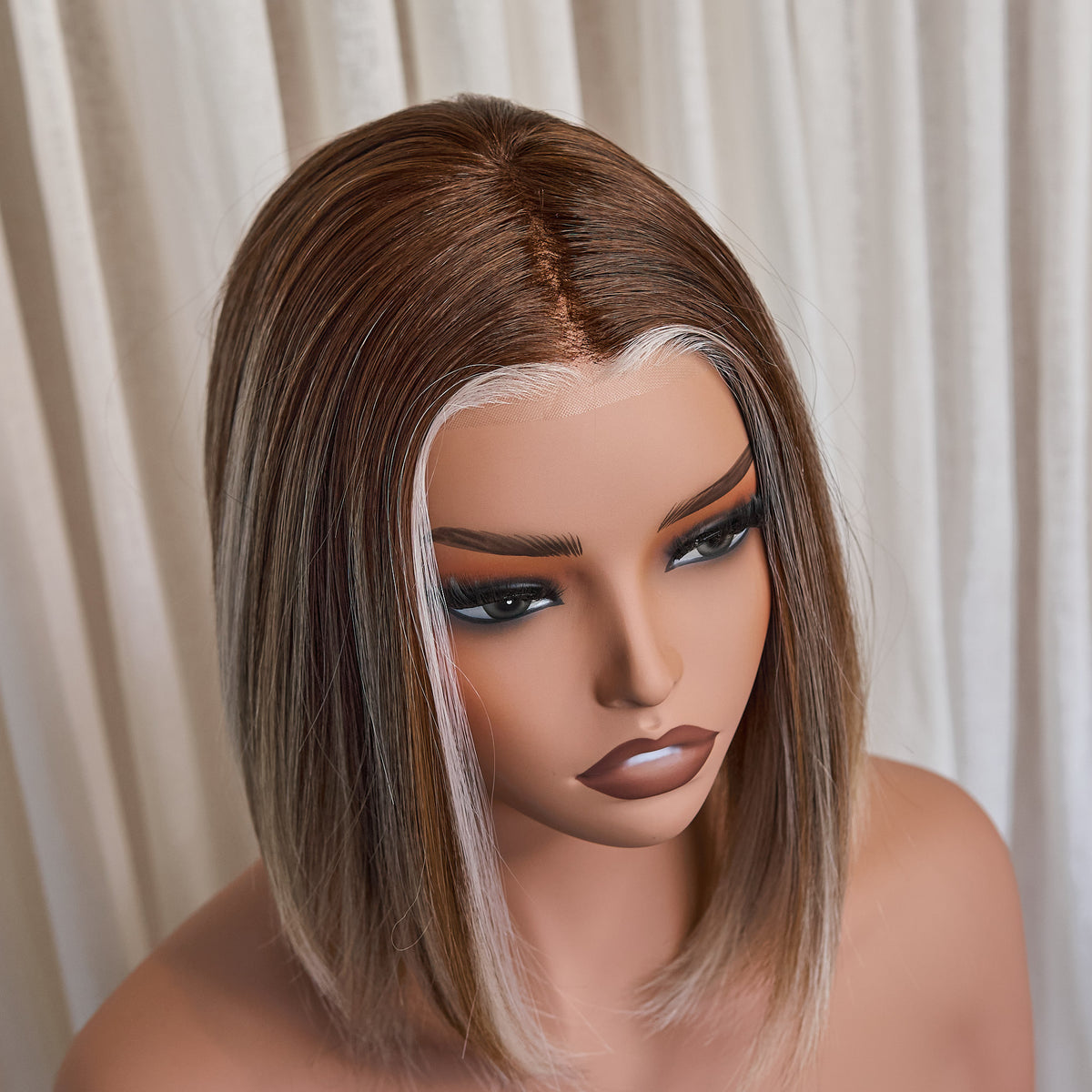Genesis Hand Tied™ 10" Bob - Golden Bronde
