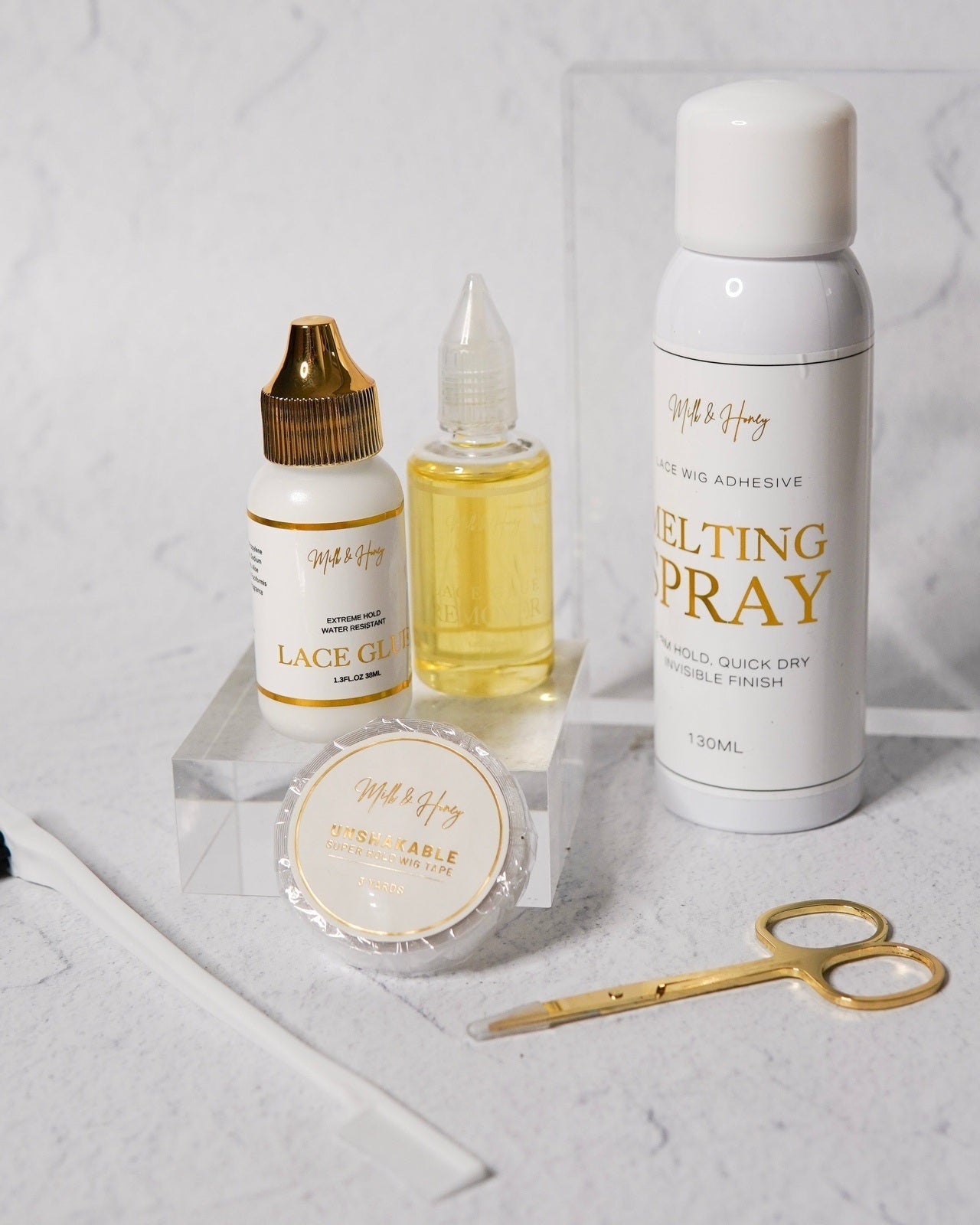ADHESIVE BUNDLE - Milk & Honey Wigs
