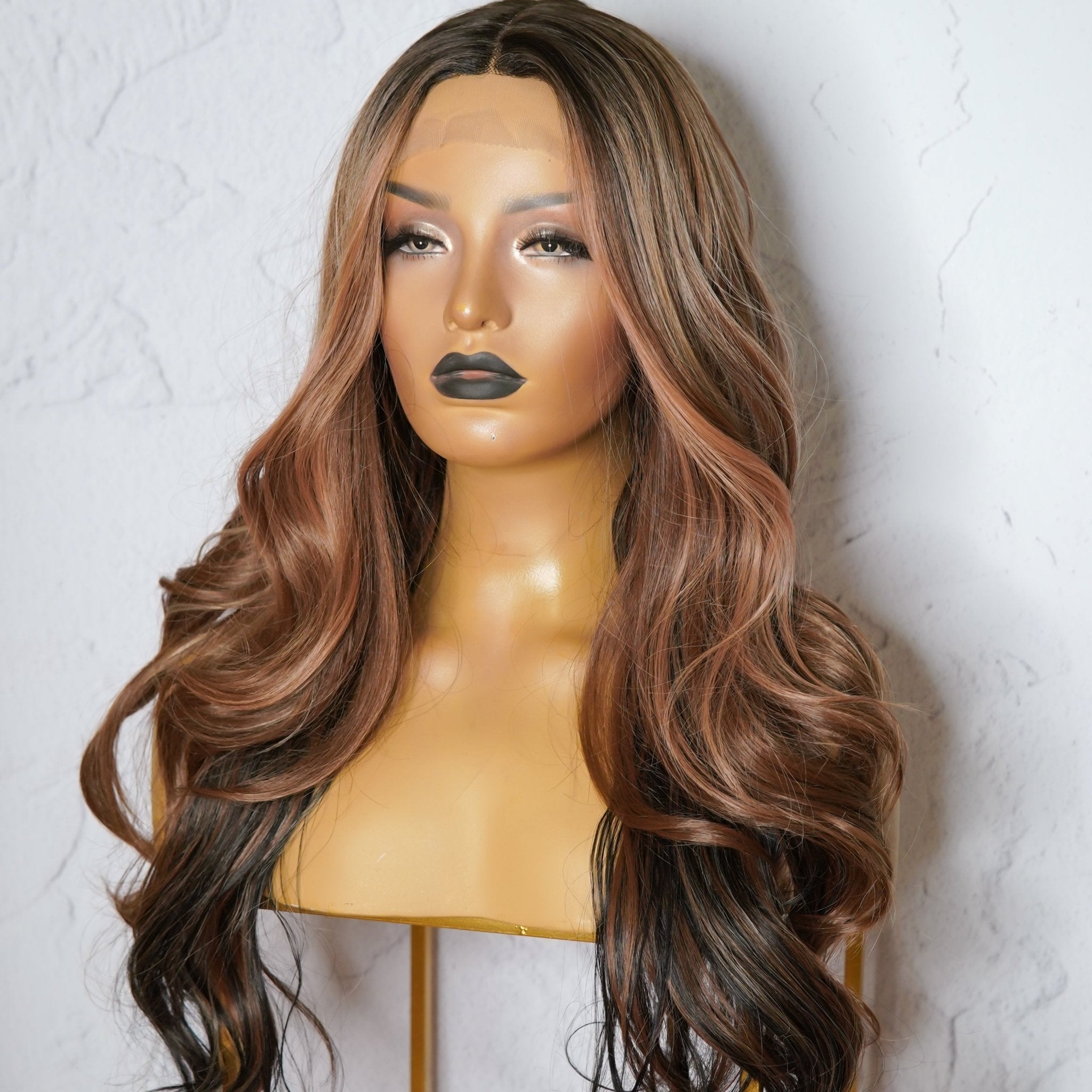 AGNES Ombre Lace Front Wig - Milk & Honey Wigs