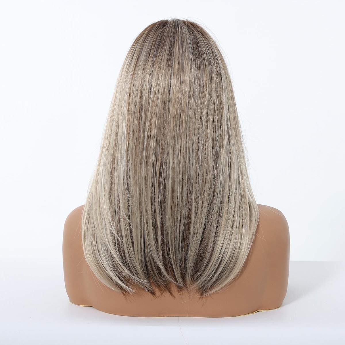 Ash Blonde Balayage with Layers Wig - MARKETPLACE - Milk & Honey Wigs