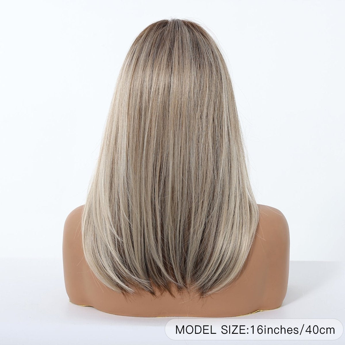 Ash Blonde Balayage with Layers Wig - MARKETPLACE - Milk & Honey Wigs