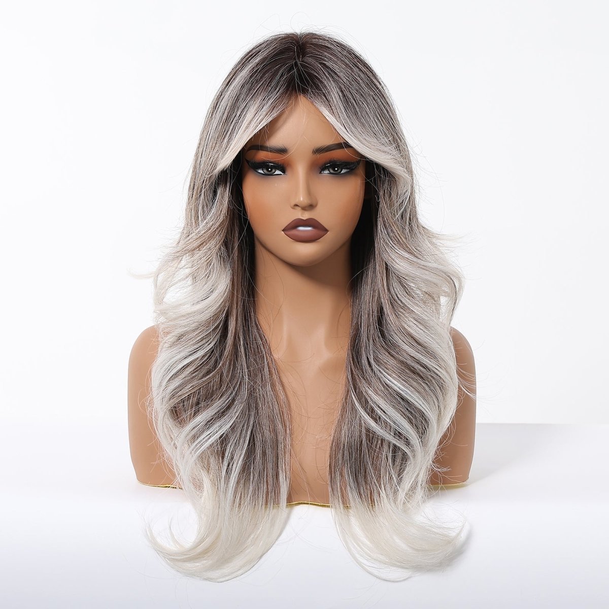Ash Brown to Platinum Blonde Wig - MARKETPLACE - Milk & Honey Wigs