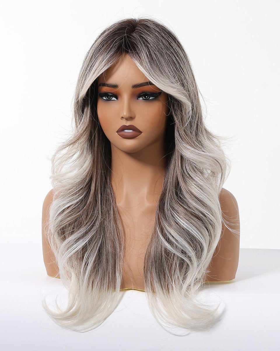 Ash Brown to Platinum Blonde Wig - MARKETPLACE - Milk & Honey Wigs