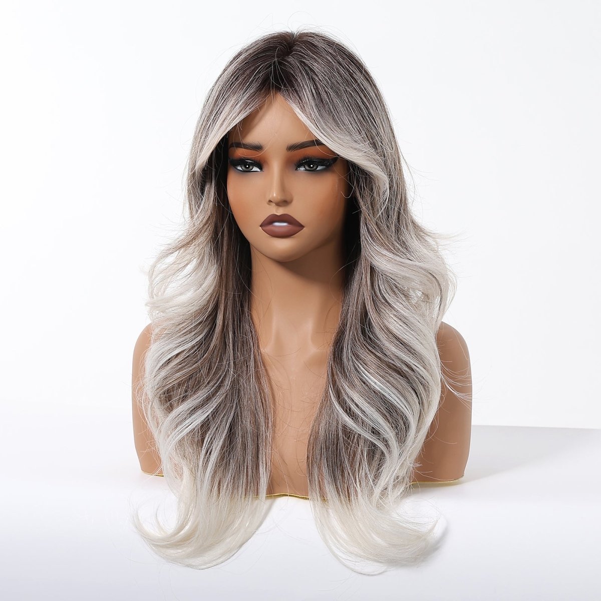 Ash Brown to Platinum Blonde Wig - MARKETPLACE - Milk & Honey Wigs