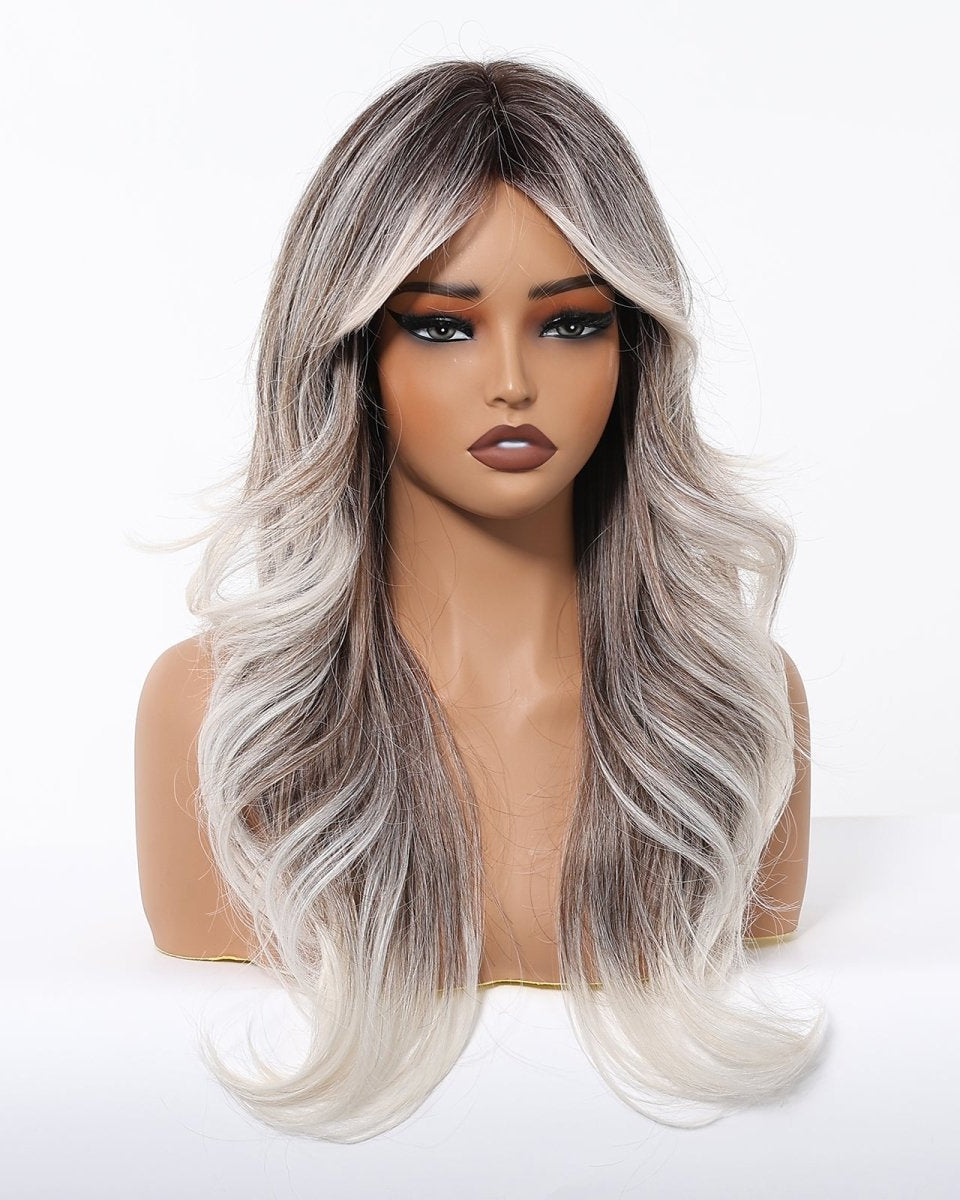 Ash Brown to Platinum Blonde Wig - MARKETPLACE - Milk & Honey Wigs