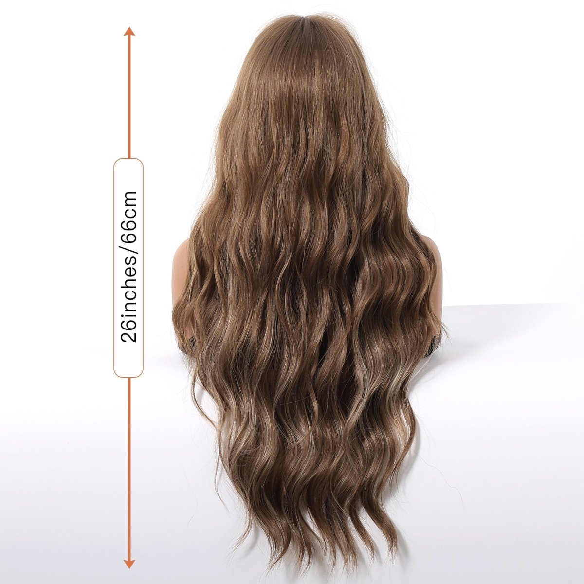 Ash Brown Wavy Wig - MARKETPLACE - Milk & Honey Wigs