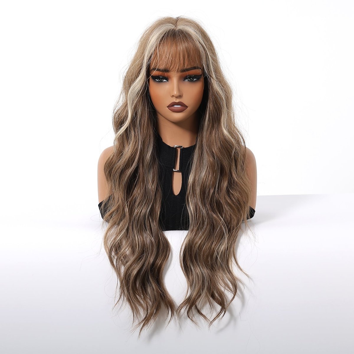 Ash Brown Wavy Wig - MARKETPLACE - Milk & Honey Wigs