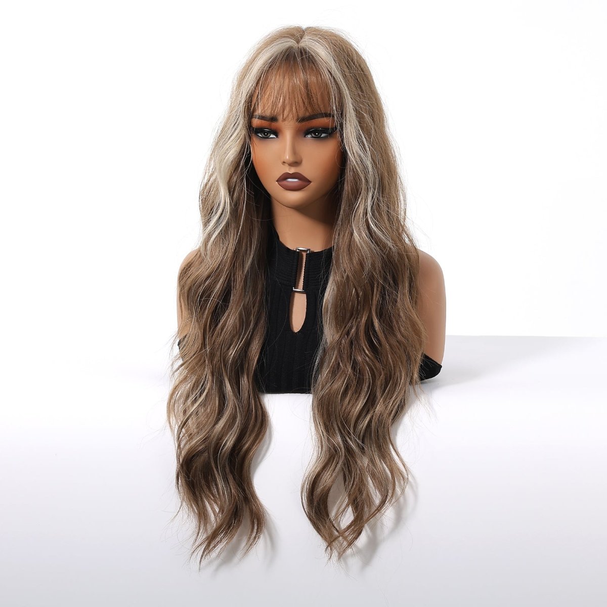 Ash Brown Wavy Wig - MARKETPLACE - Milk & Honey Wigs