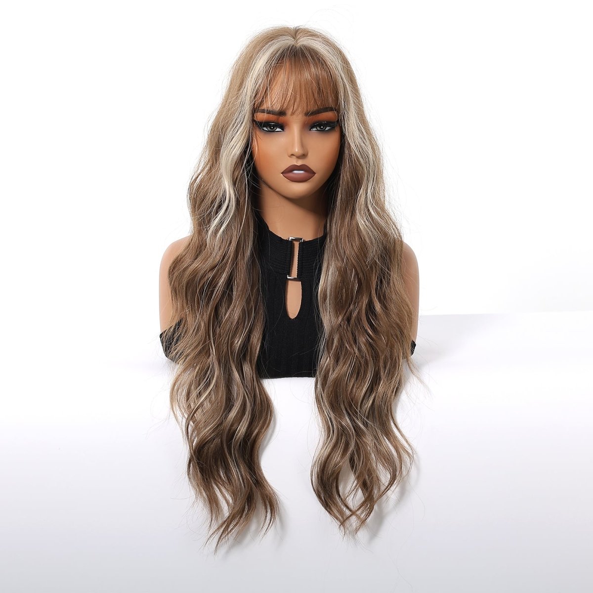 Ash Brown Wavy Wig - MARKETPLACE - Milk & Honey Wigs
