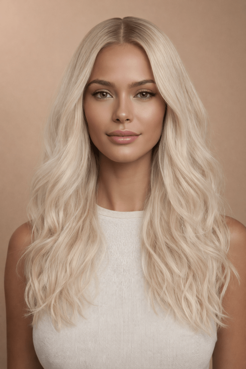 AVALON - Blonde Human Hair - Human Hair Wig | Blonde, 14 Inch, 13x6 Lace Front, Human Hair | Milk & Honey Wigs