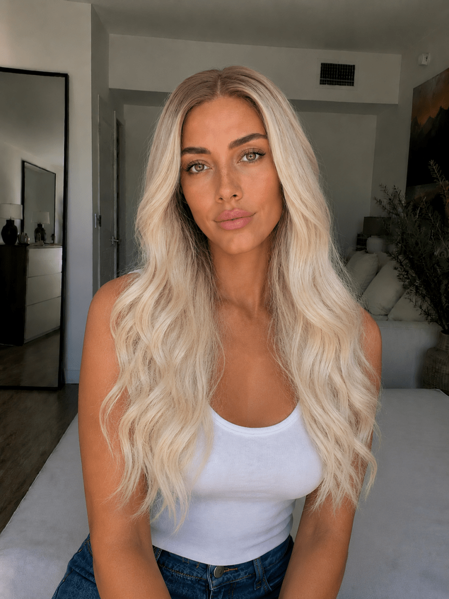 AVALON - Blonde - Human Hair Wig - Milk & Honey Wigs