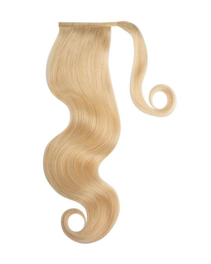 BEACH BLONDE Remy Human Hair Ponytail 22" ** READY TO SHIP ** - Milk & Honey Wigs