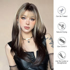 Black and Platinum Blonde Split Wig - MARKETPLACE - Milk & Honey Wigs