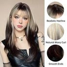 Black and Platinum Blonde Split Wig - MARKETPLACE - Milk & Honey Wigs
