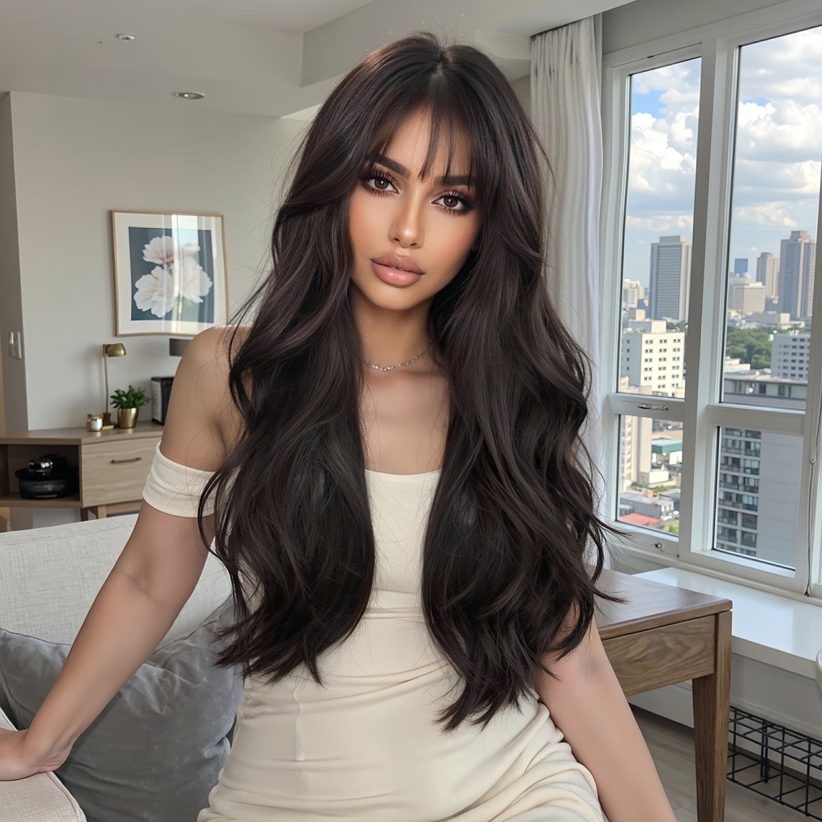 Black Blond Gradient Wig - MARKETPLACE - Milk & Honey Wigs