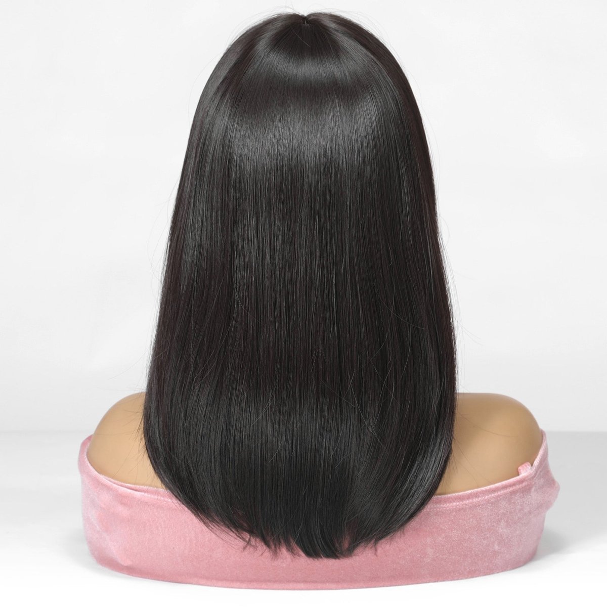 Black Mid - Length Wig - MARKETPLACE - Milk & Honey Wigs