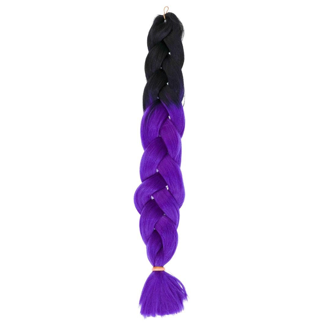 BLACK | PURPLE 32" - Milk & Honey Wigs