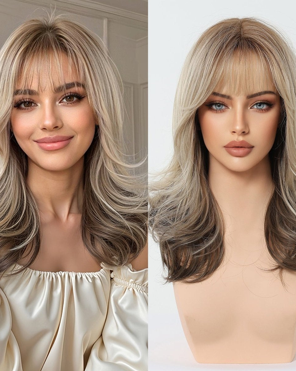 Blonde Layered Wig - MARKETPLACE - Milk & Honey Wigs