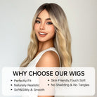 Blonde Ombre Wavy Wig - MARKETPLACE - Milk & Honey Wigs