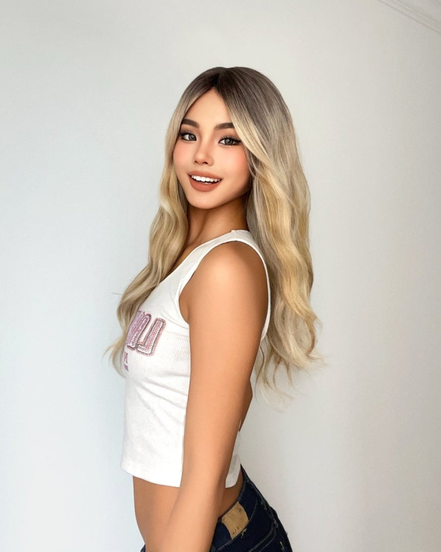 Blonde Ombre Wavy Wig - MARKETPLACE - Milk & Honey Wigs