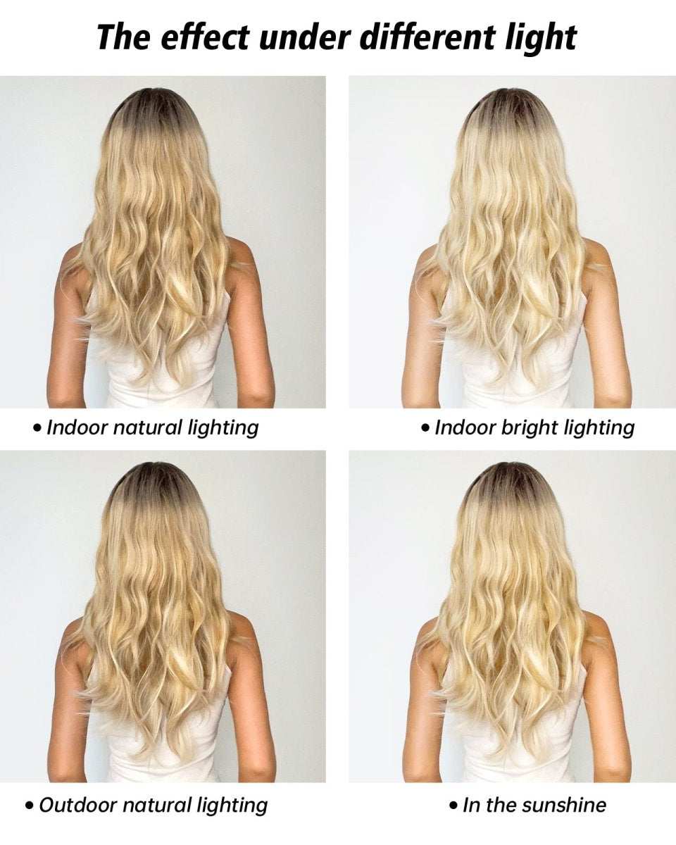 Blonde Ombre Wavy Wig - MARKETPLACE - Milk & Honey Wigs