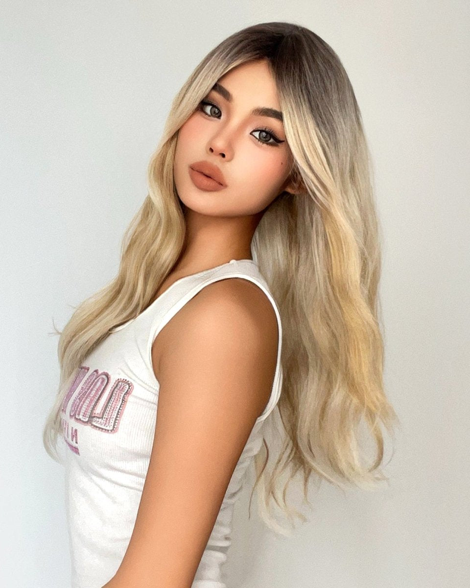 Blonde Ombre Wavy Wig - MARKETPLACE - Milk & Honey Wigs