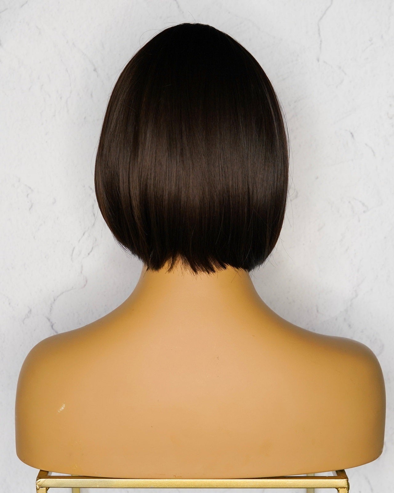 BLUNT DARK BROWN Fringe Wig - Milk & Honey Wigs