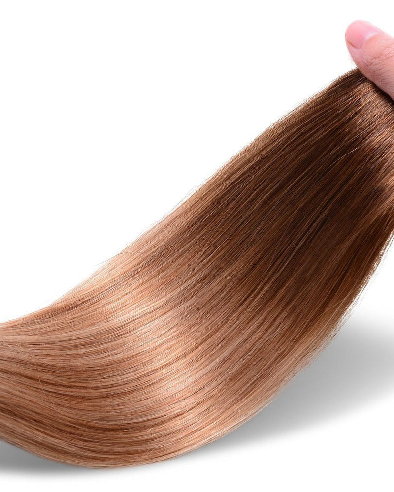 BONDI OMBRE (6 / 18) Human Hair Clip In 20" ** READY TO SHIP ** - Milk & Honey Wigs