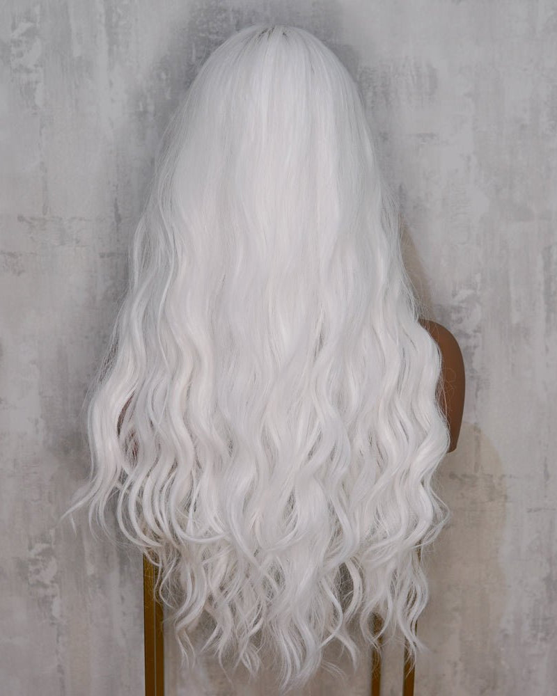 BONNIE White Fringe Wig - Milk & Honey Wigs
