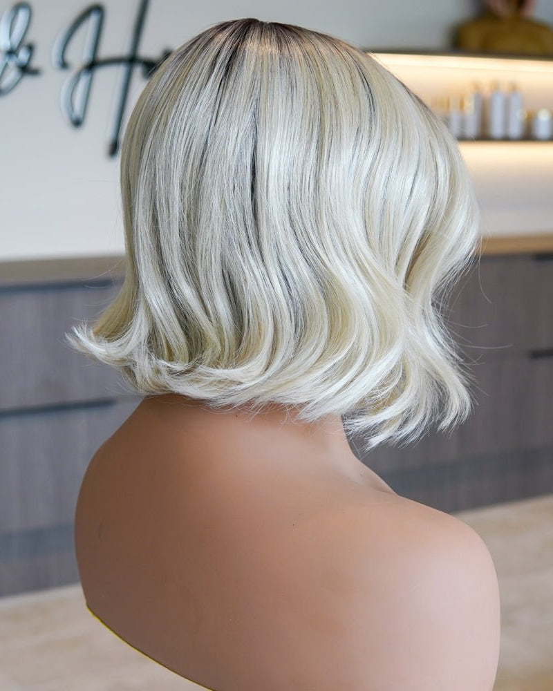 BRIELLA Silk Mono Top Lace Front Wig - Milk & Honey Wigs