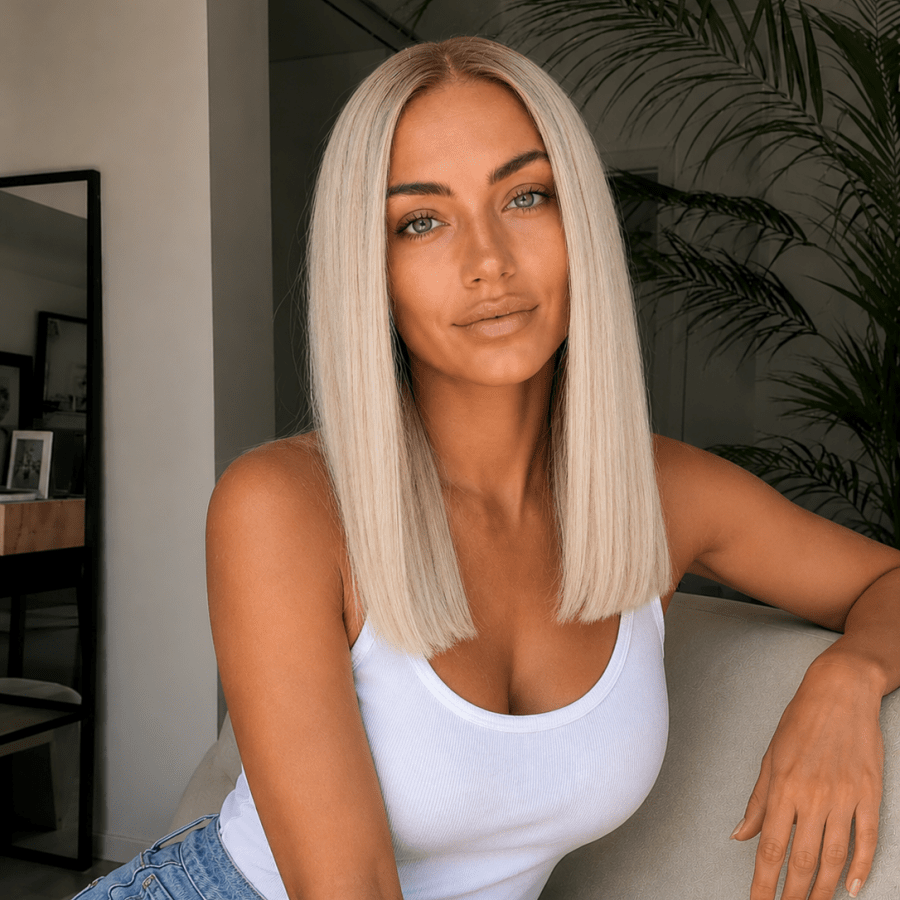BRONTE - Blonde - Human Hair Wig - Milk & Honey Wigs