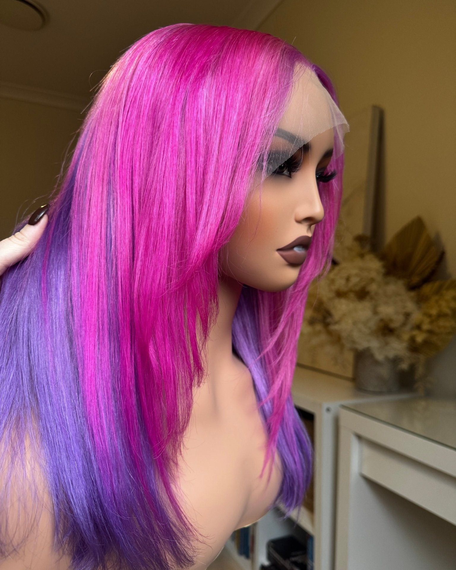 BUBBLE 13x4 Human Hair Lace Front Wig **READY TO SHIP** - Milk & Honey Wigs