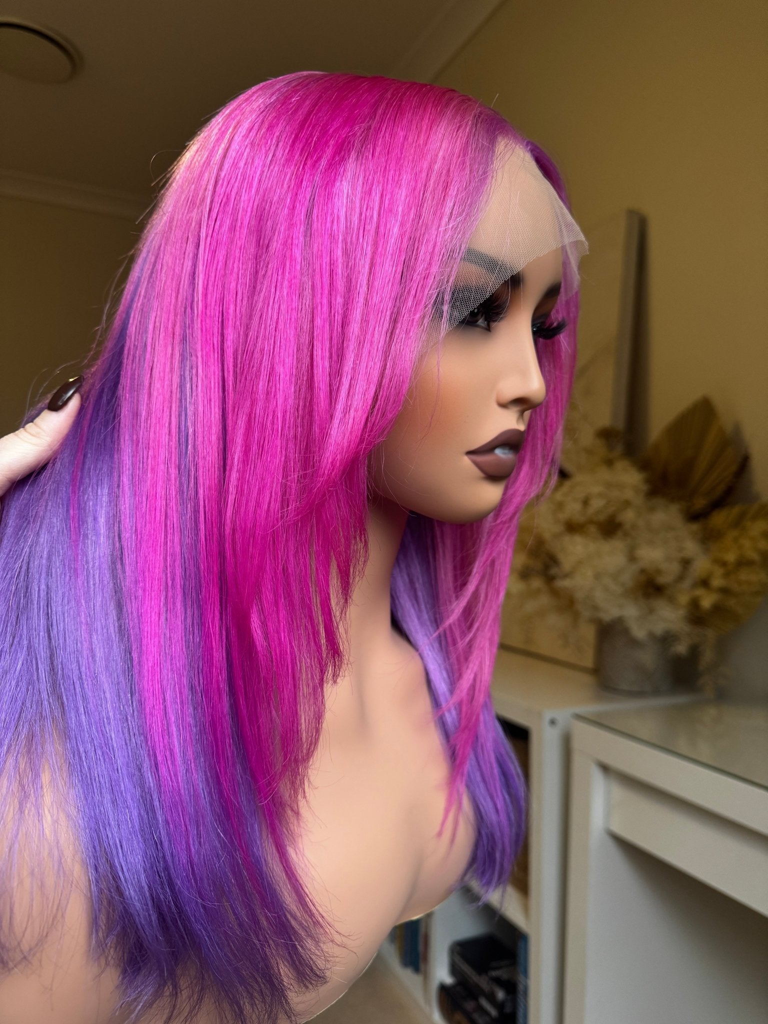BUBBLE 13x4 Human Hair Lace Front Wig **READY TO SHIP** - Milk & Honey Wigs
