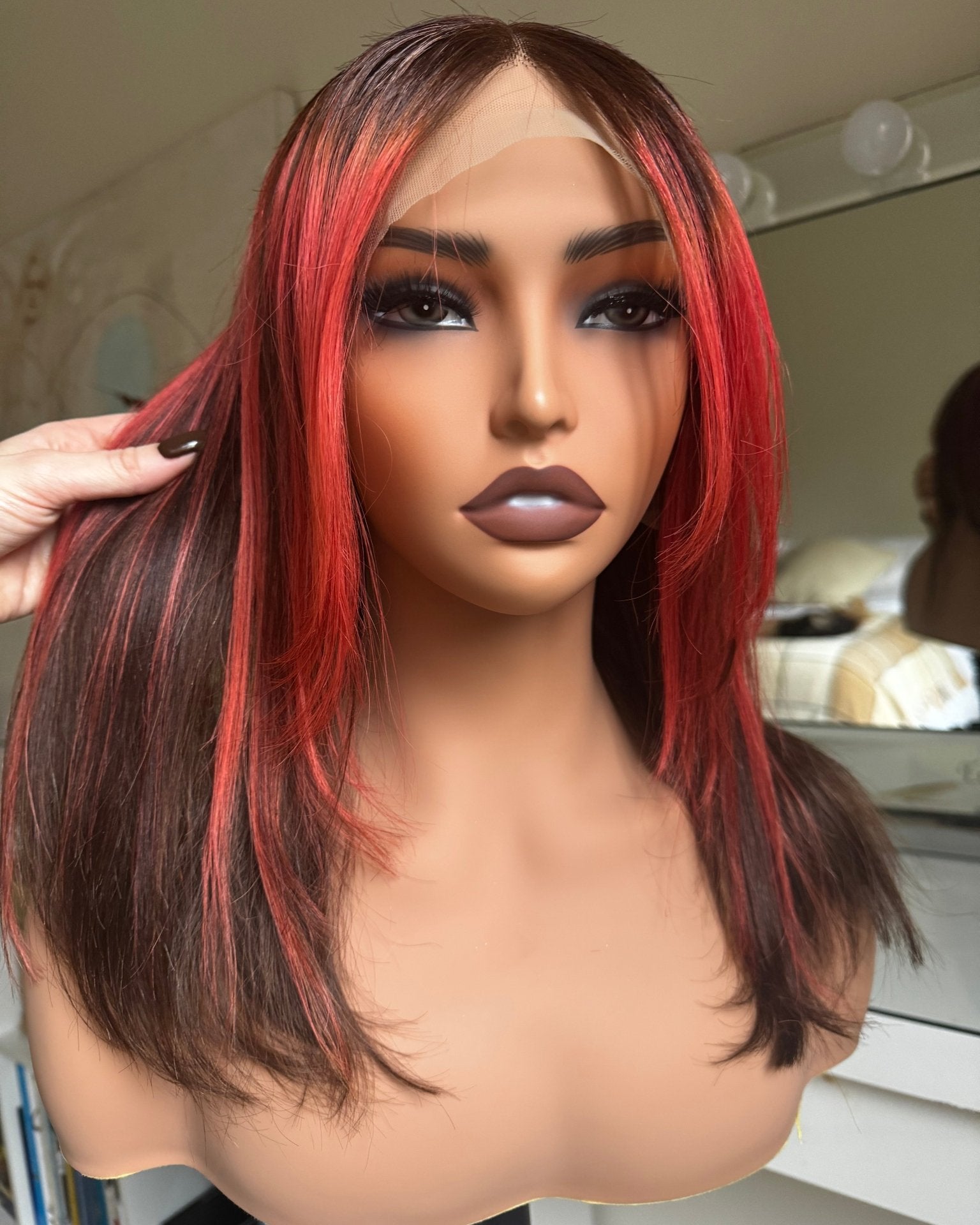 CAMERON 13x4 Human Hair Lace Front Wig **READY TO SHIP** - Milk & Honey Wigs