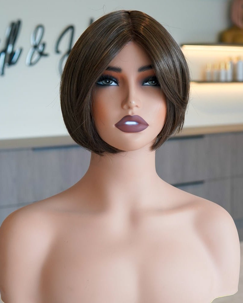 CAMILLE Silk Mono Top Lace Front Wig - Milk & Honey Wigs