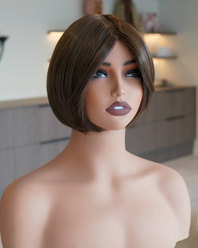 CAMILLE Silk Mono Top Lace Front Wig - Milk & Honey Wigs