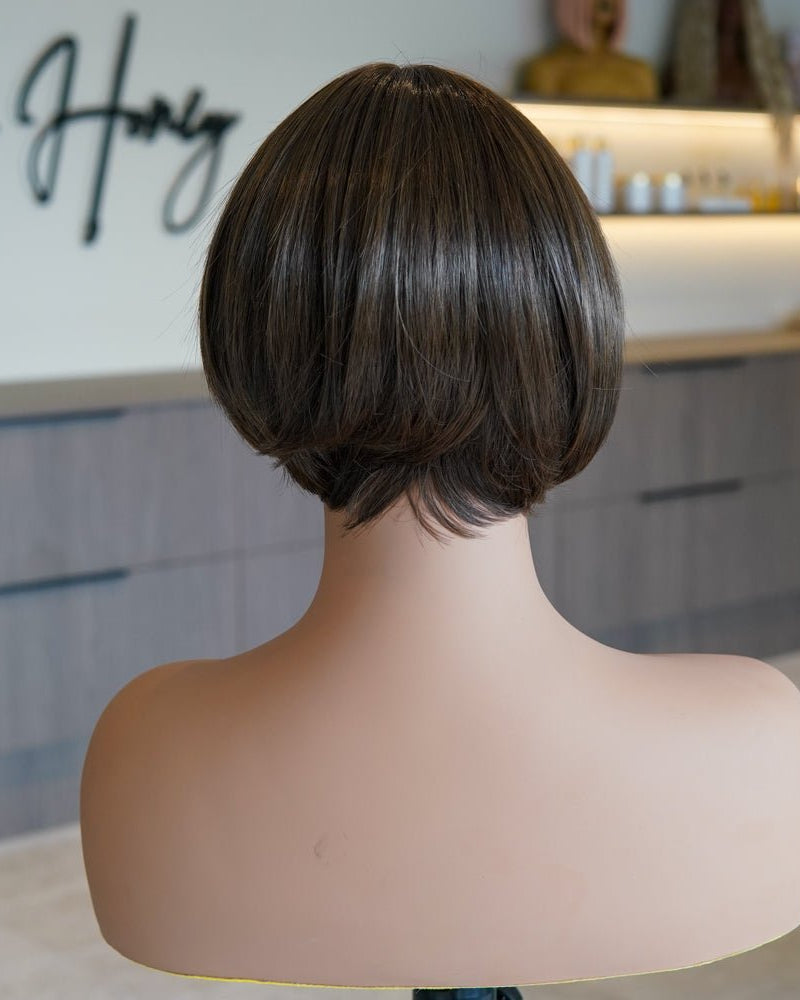 CAMILLE Silk Mono Top Lace Front Wig - Milk & Honey Wigs