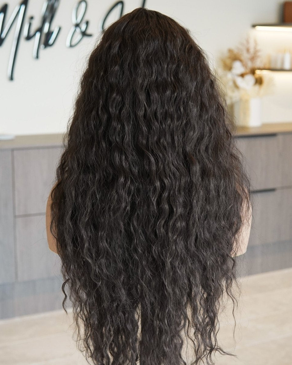 CARLY Brown Curl Lace Front Wig - Milk & Honey Wigs