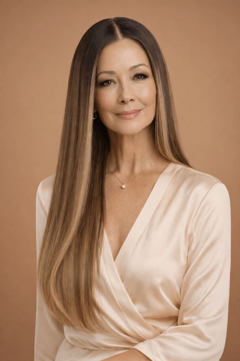 CARTER - Lived In Brunette - Human Hair Wig - Milk & Honey Wigs