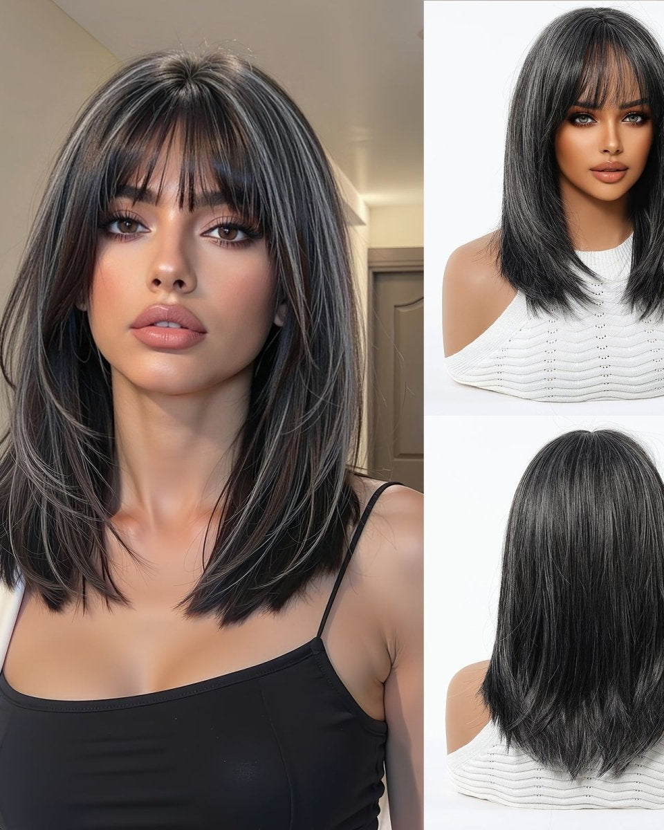 Charcoal Gray Wig - MARKETPLACE - Milk & Honey Wigs