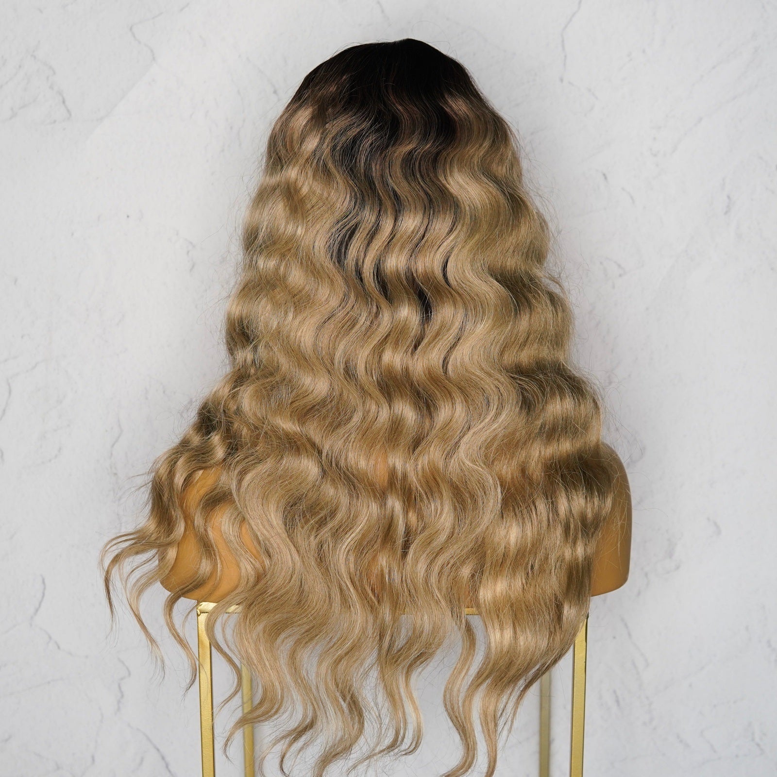 CHELSEA Ombre Ash Fringe Wig - Milk & Honey Wigs