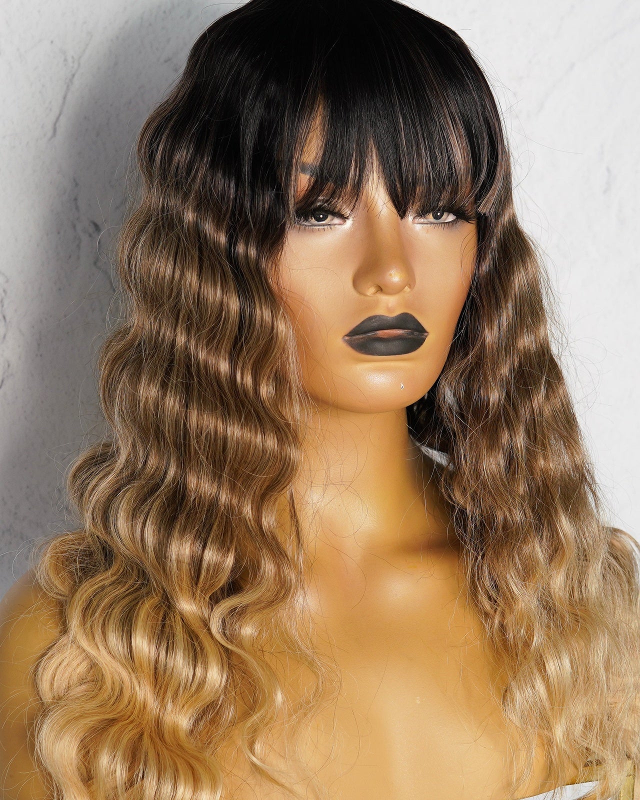 CHELSEA Ombre Fringe Wig - Milk & Honey Wigs