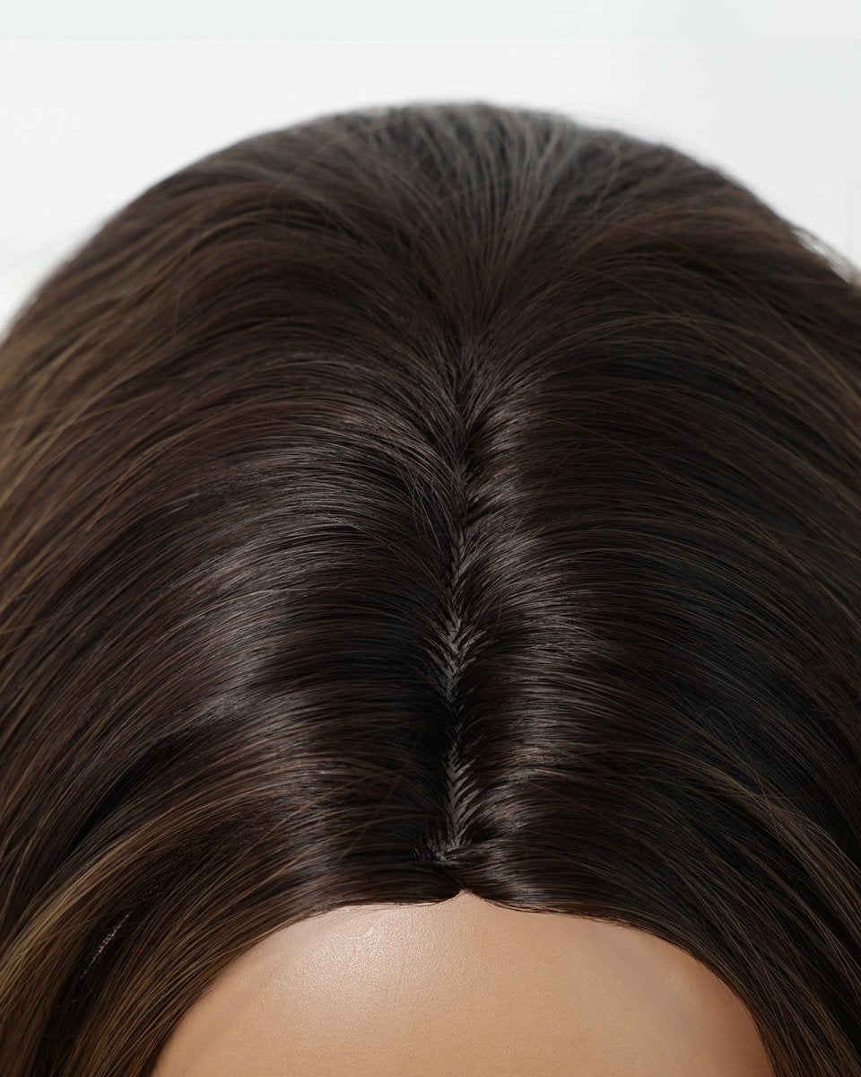 Chestnut Brown Straight Wig - MARKETPLACE - Milk & Honey Wigs